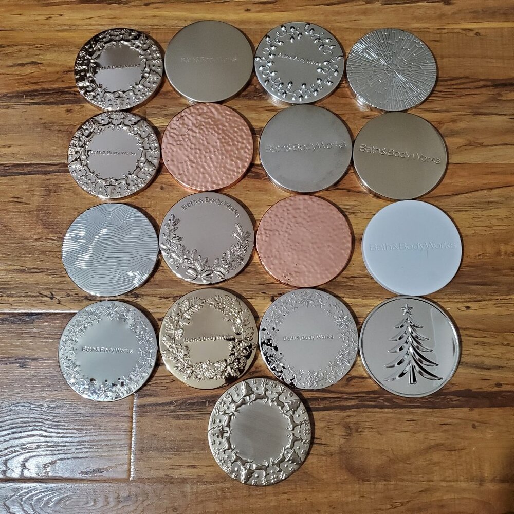 Bath & Body Works Decorative 3-Wick Candle Lids